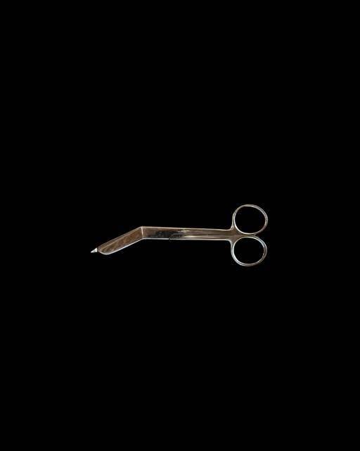 Midwife obstetrical scissors or angled birth tool