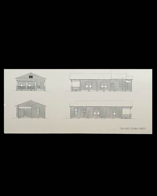 Scott Ford Houses architectural elevation for 136 East Cohea Street