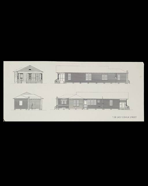 Scott Ford Houses architectural elevation for 138 East Cohea Street